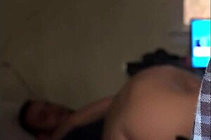 girlfriend secretly cheats with hidden blowjob and tight pussy riding