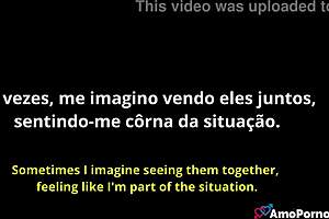 cuckquean - eu fico imaginando meu marido com uma colega do meu trabalho - pornô grátis