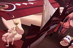 Yae Miko, the tall beauty with huge feet