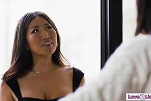 Create one last lesbian memory in the old room, with passionate licking and fingering