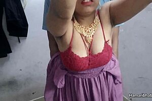Sexy indian bhabhi enjoy hard sex in sexy gown 😘