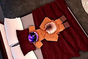 blonde roblox model teen 18+ sophie returns and has fun with her headless manager