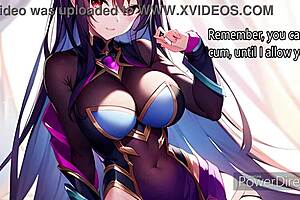 Hentai Succubus Provides Edging Jerk Off Instructions In Fapper Games Joi, Ending Two
