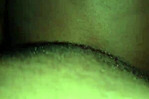 Pretty Ebony Couple Fucking Doggystyle Till Cum Inside Pussy