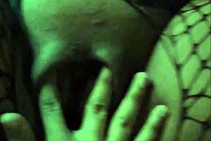 Horny woman loves his moaning during fingering and masturbation
