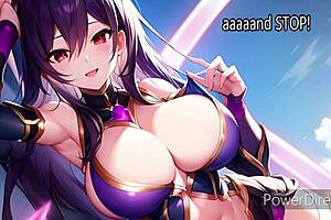 Hentai Succubus Provides Edging Jerk Off Instructions In Fapper Games Joi, Ending Two