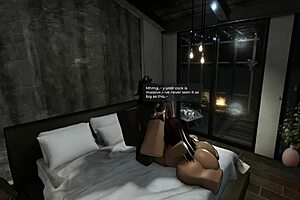 I destroyed a whore's throat and holes with my BBC in Roblox porn.