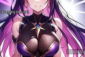 Hentai Succubus Provides Edging Jerk Off Instructions In Fapper Games Joi, Ending Two