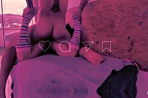 Happy ending massage with foot joi at spa 😊