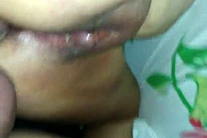 I jus got fucked de quatro no cuzinho ao som do funk, it was so hot!