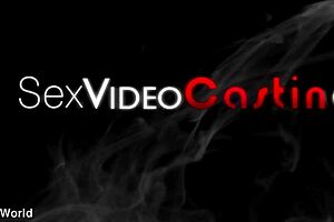 blonde czech girl expertly sucks cock deepthroat with handjob in heels and lingerie