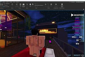 Condom roblox with my best friend the slut i fuck her hard 4