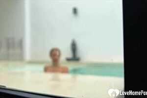 My big cock was perfect for her holes