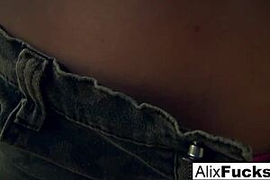 Alix Lynx Home Movie Sex Tape with Hung Stud