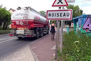 Redhead Not Son Makes Her Act Like a Whore for Pocket Money