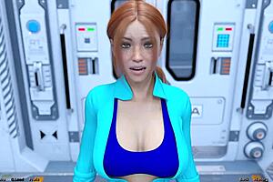 stranded in space 149 - choosing between the stepsisters busty red head or the beuatiful busty blonde virgin