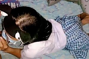 Secret Fuck with Classmate in Garage