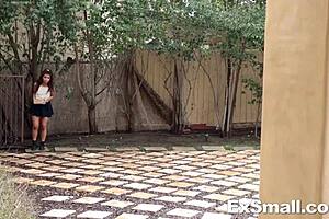 In This Hardcore Video, Diminutive Gabriella Ford Sucks Dick And Gets Her Petite Pussy Stuffed By Big Cock.