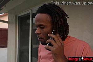 Teen craves big black cock in interracial hardcore sex