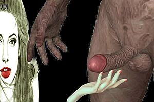 intense jerk off instructions lead to massive cum on face explosion