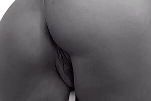 Angel Dark spreads legs for two men