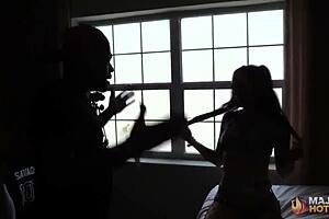 inked beauty stella von savage getting her pussy drilled by rome major