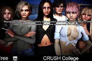 College Crush Group Sex with Oral and Vaginal Play