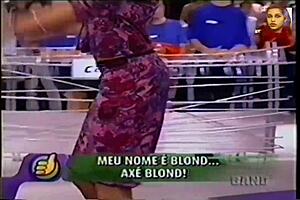 team axe blonde strip super positive brazilian tv