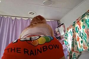 Humpday vibes with big black cock worship 😍 tasting the rainbow