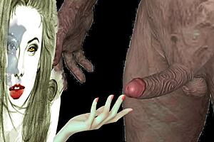 intense jerk off instructions lead to massive cum on face explosion