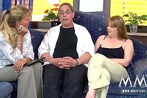 mmv films petra gives a hand in group fun