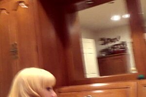 Scarlett Johnson moans in anal casting POV session!