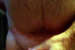 Taking a shower with cum dripping down my belly, feeling so naughty 😈