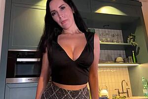 Hot Mom In Miniskirt And Leather Boots Loves Sucking Big Cock