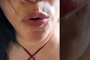 Naughty Teacher Spits Tits! Cums On Face!