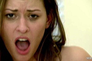 Sexy Teen Couple At Intense Romantic Sex With Big Dick Boyfriend