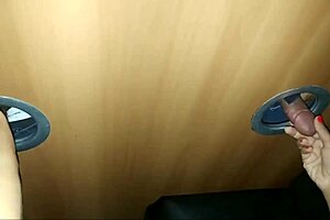 husband films his wife having a lot of fun at a swing party wife sucking strangers at glory hole 😜