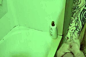 I'm Rubbing My Big Cock In And Out Of The Shower