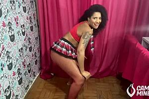 Horny Petite 18+ Redhead Cutie Fingered And Licked By Girlfriend To An Orgasm