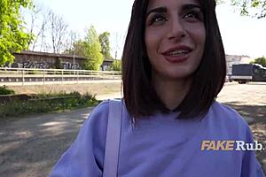 Ultra Pretty Italian Girl Picked On Street?