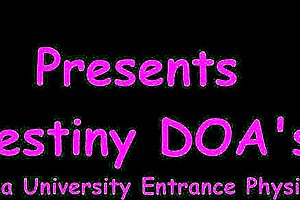 Destiny Doing Entrance Physical At Tampa University