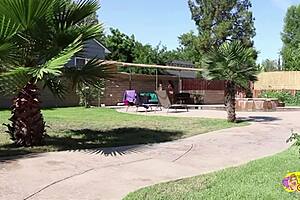 Do you want to see these sensual bikini girls play the licking game and have taboo lesbian sex?