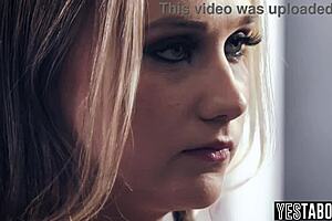 horny mature teachers double penetrate teen 18+ student in classroom