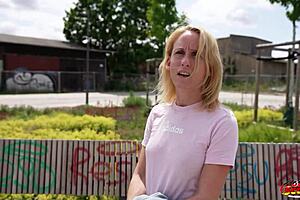 Skinny Mature Melisa Rose Picked Up For No Condom Casting Fuck