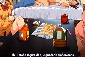 Hipnosis de venganza with big cock threesome and blowjob group