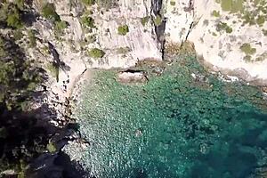 Bikini babes Veronica Leal and Alexis Crystal enjoy outdoor anal threesome