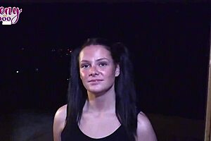 Gorgeous Daisy Garcia joins cheerleader squad after intense anal fucking and creampie with Seth