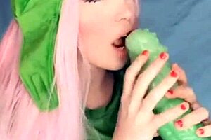 Cute teen lesbian anal sex