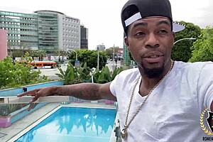 Massive cock shoves deep into horny kaden kole's wet pussy