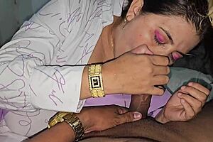 Blonde Whore Licks and Sucks Cock Until It's Rock Hard